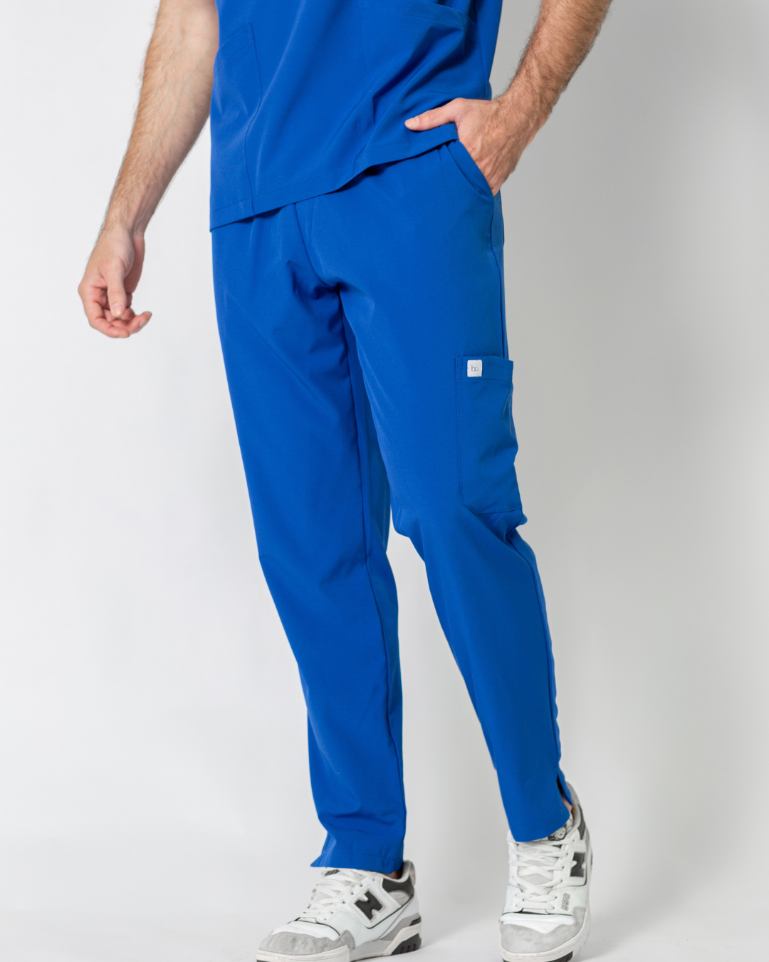 Ambos Mateo color azul francia