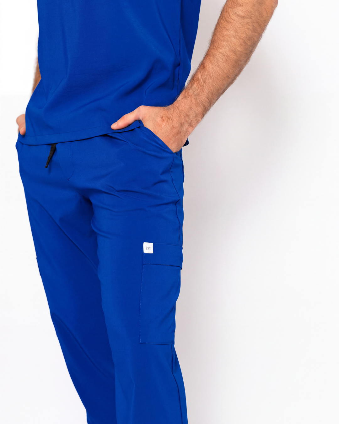 Ambos Hugo color azul francia