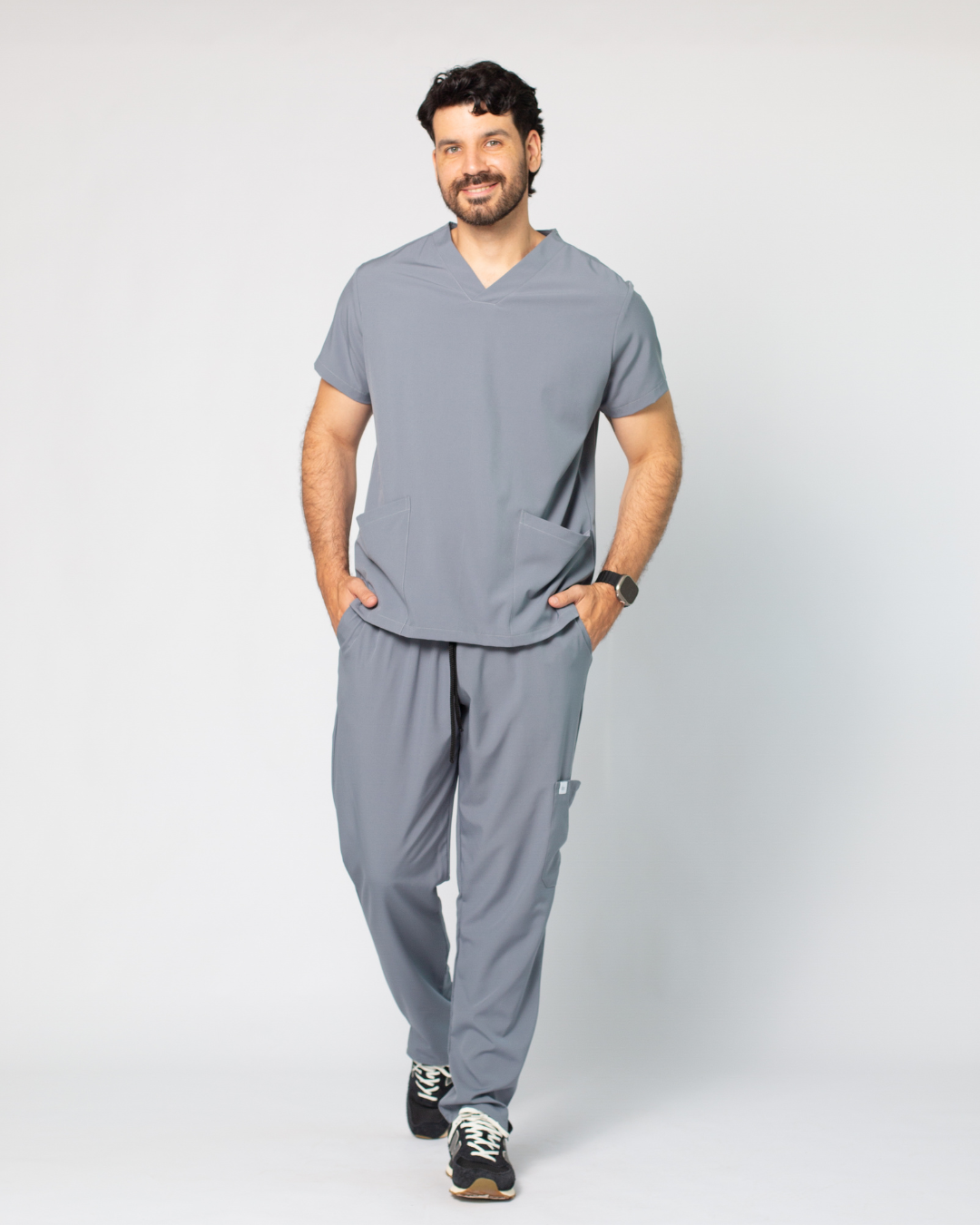 Ambos Mateo color gris