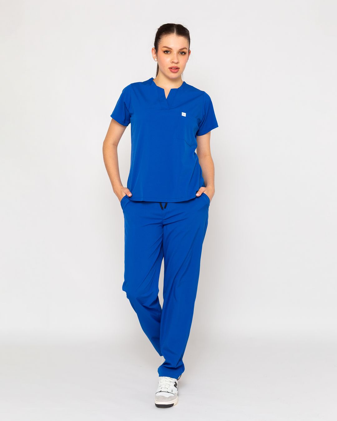 Ambos Victoria color azul francia