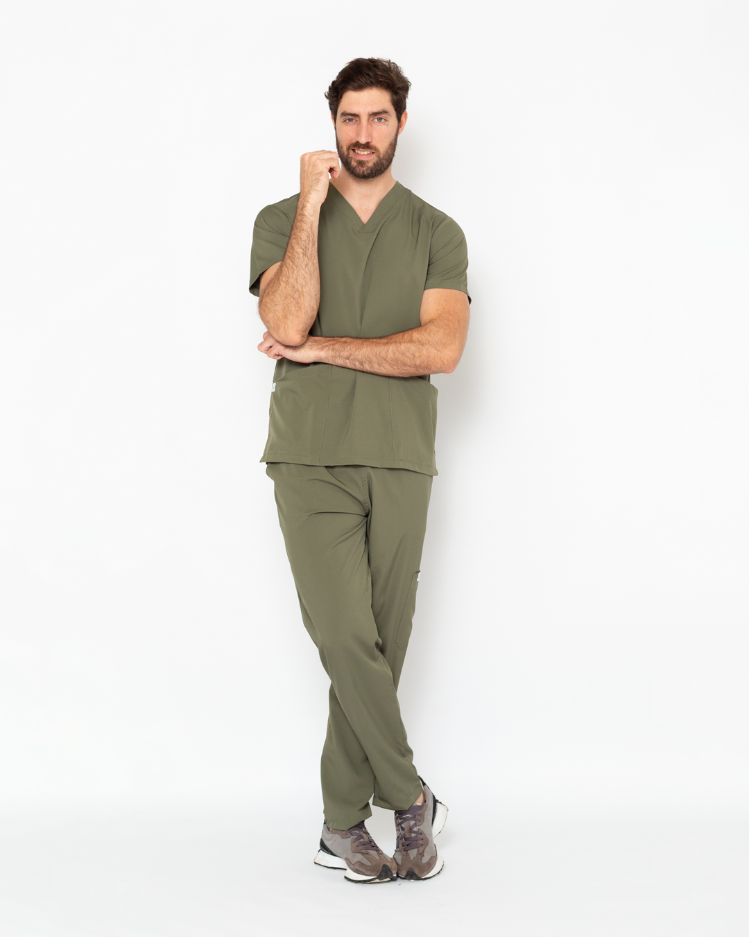 Ambos Mateo color verde olivo