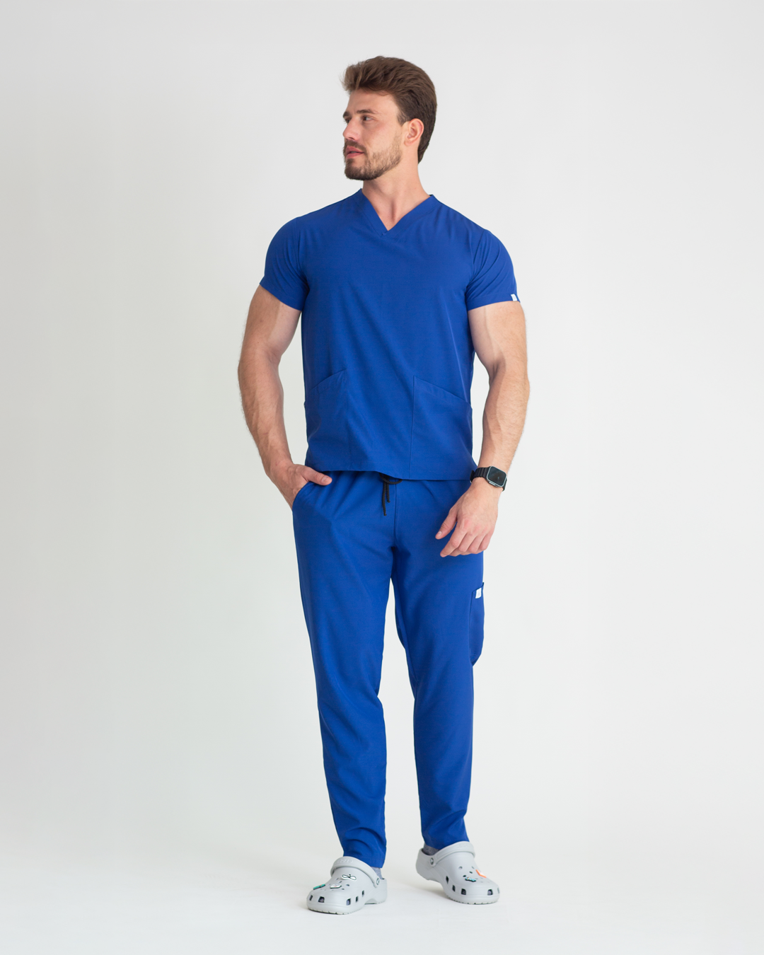 Ambos Mateo color azul francia