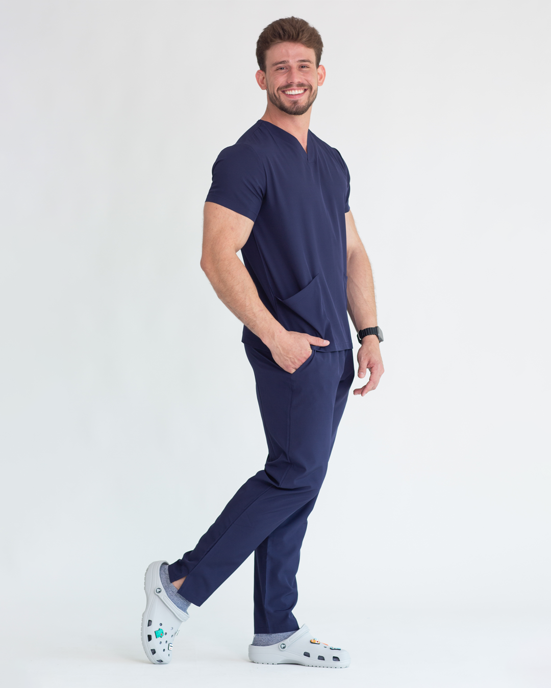 Ambos Mateo color azul marino