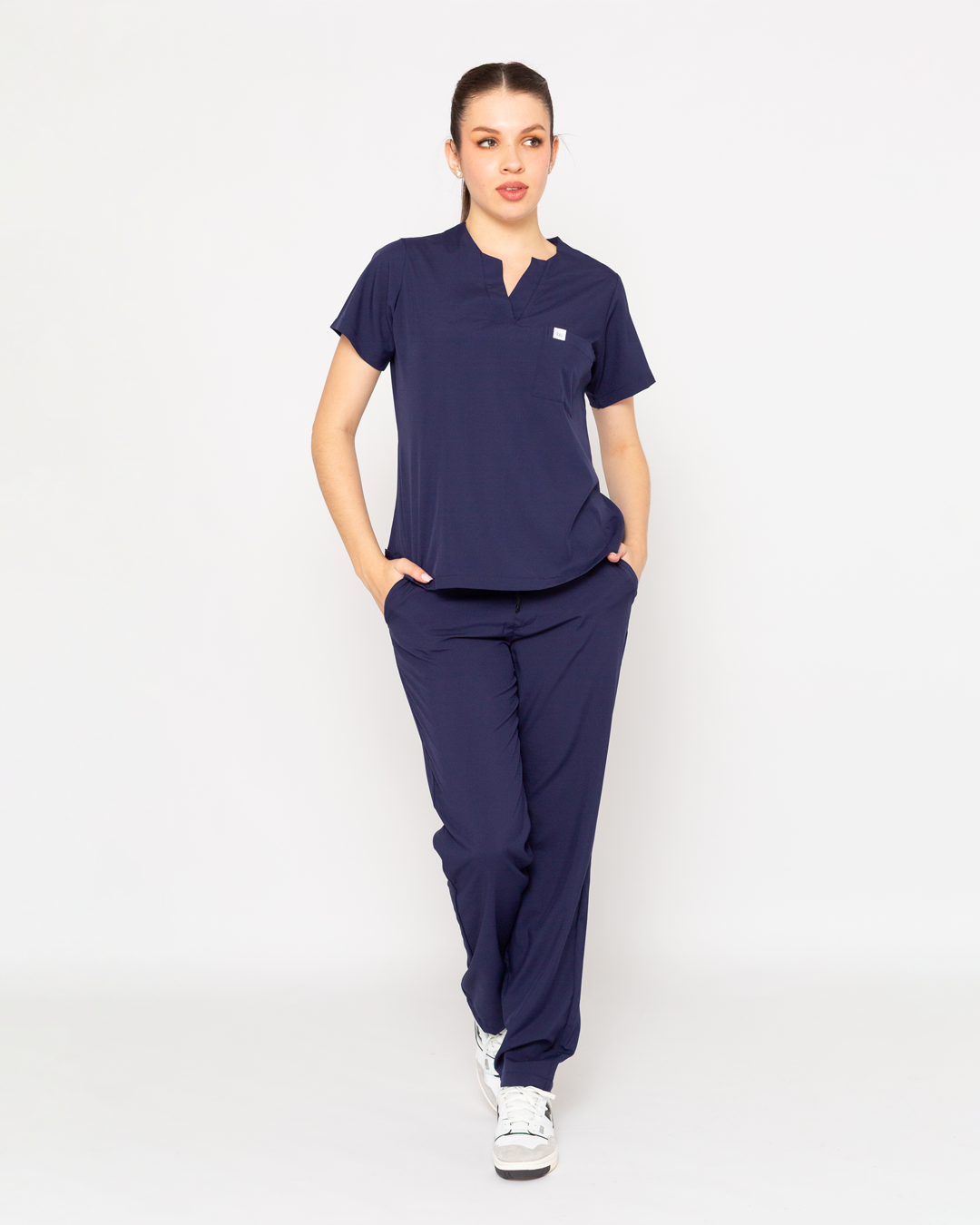 Ambos Victoria color azul marino