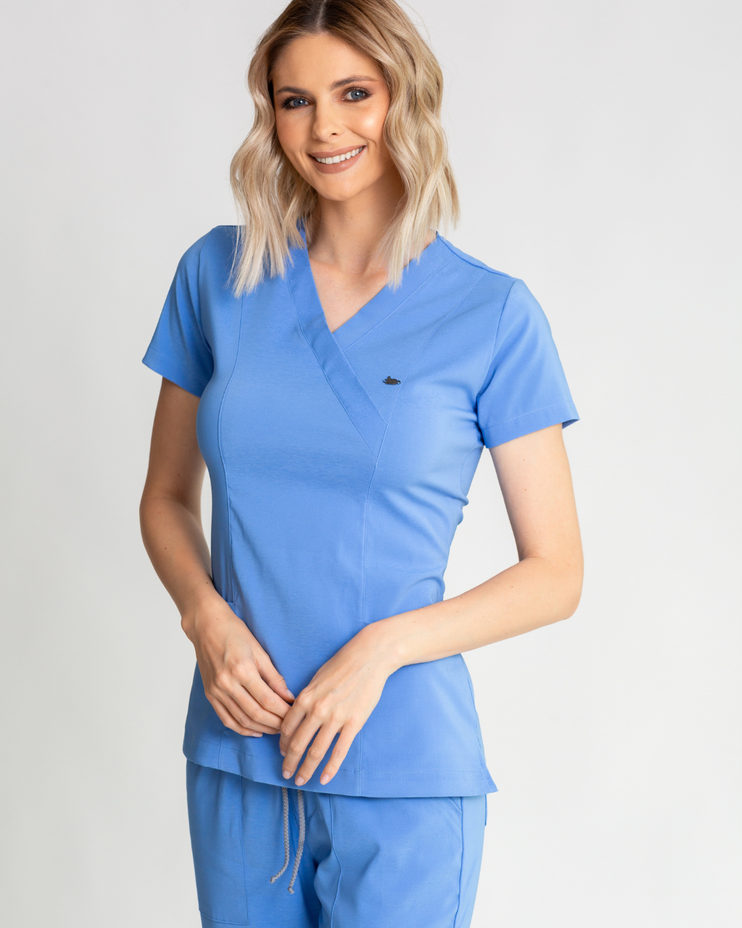 Ambos Estrella color celeste