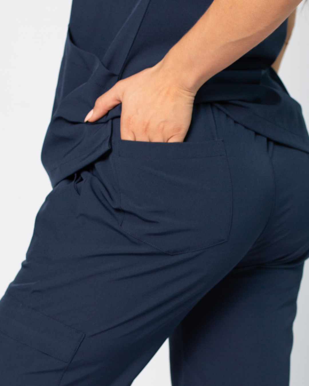 Ambos Thais color azul marino