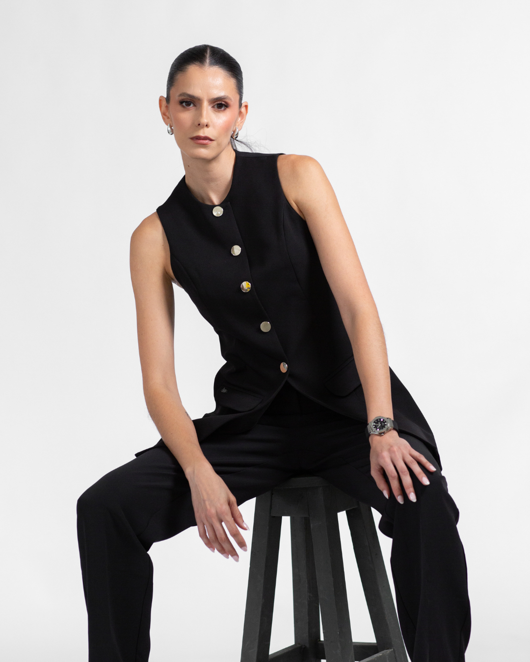 Chaleco sastre Anna Black