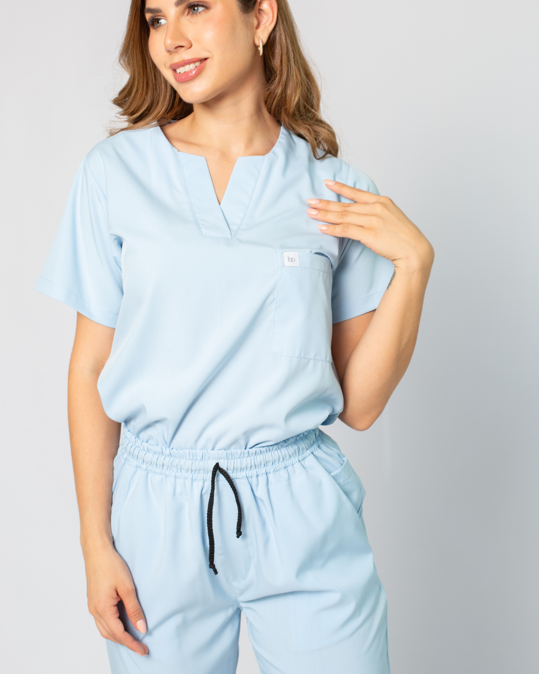 Ambos Victoria color celeste