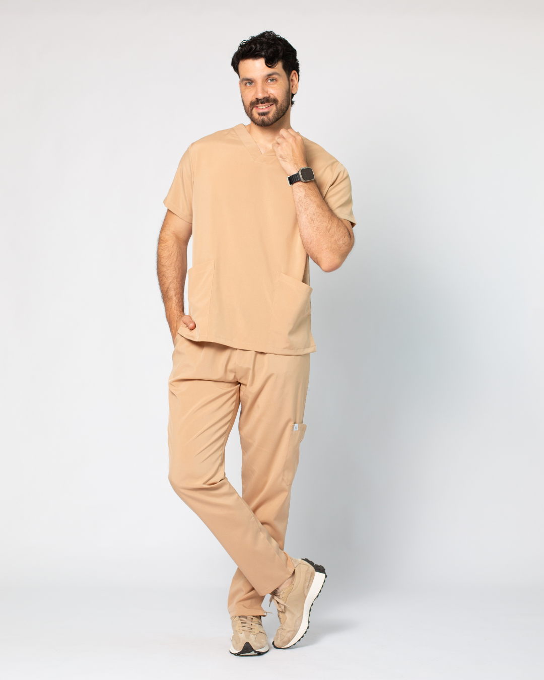 Ambos Mateo color beige