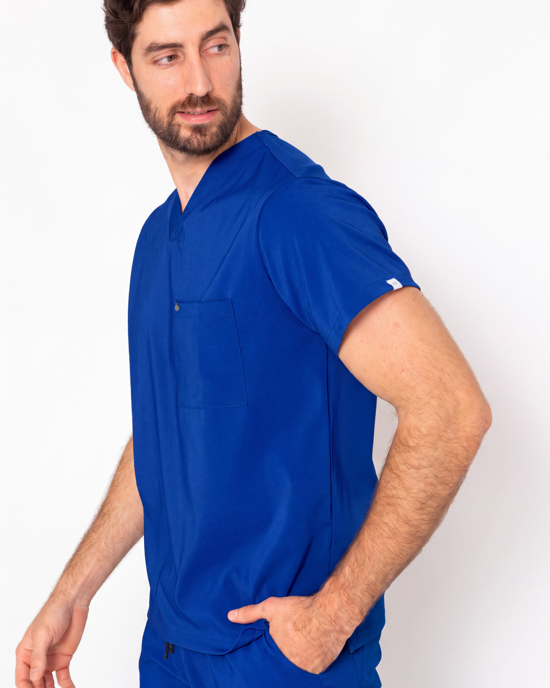 Ambos Hugo color azul francia