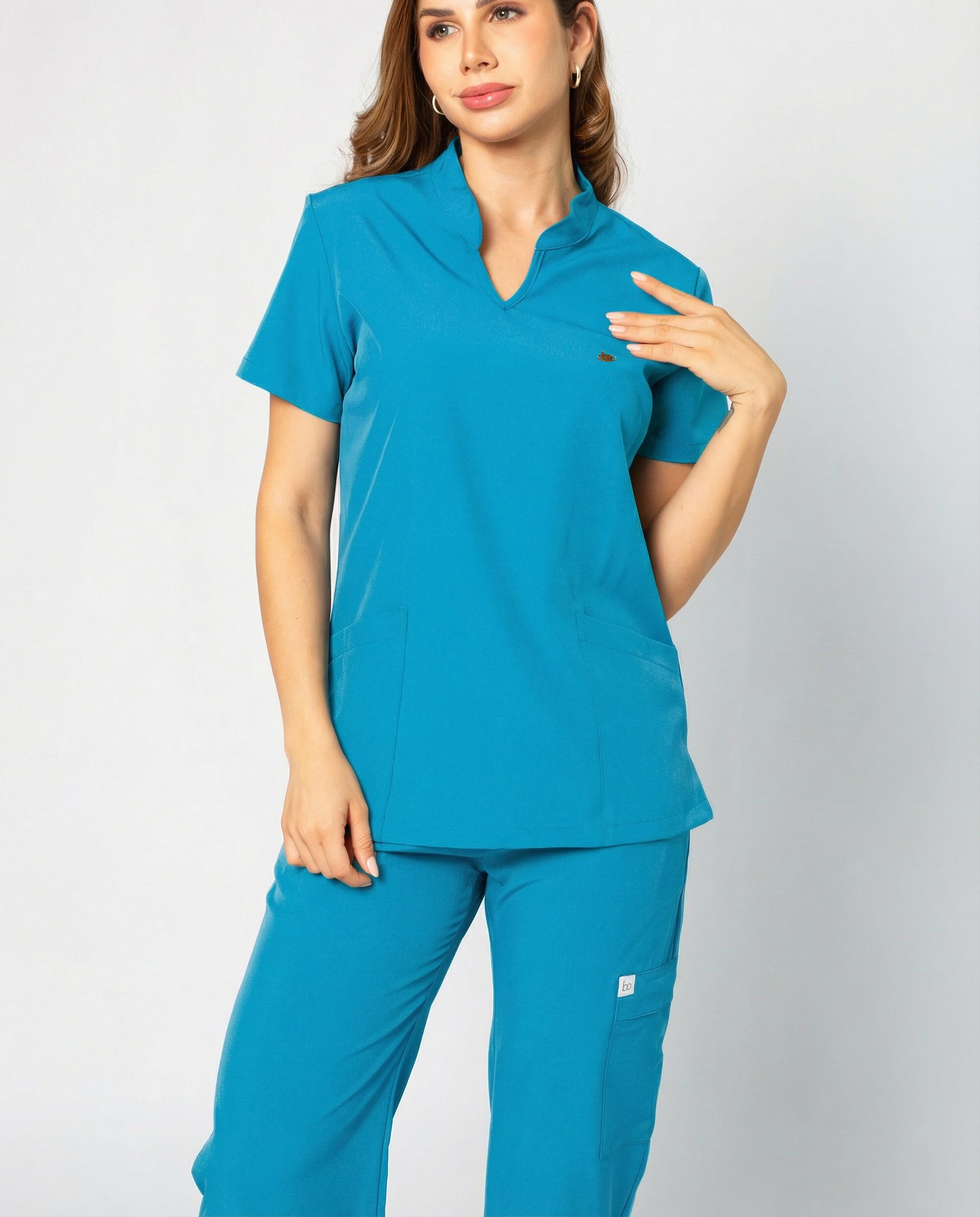 Ambos Thais color turquesa